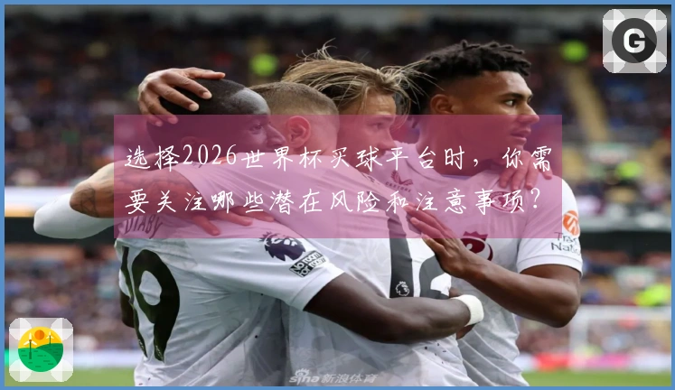 选择2026世界杯买球平台时，你需要关注哪些潜在风险和注意事项？